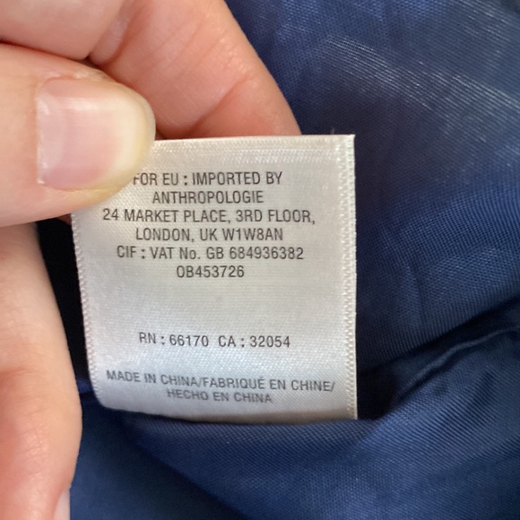 Maeve Blue and White Skirt - Picture 9 of 9